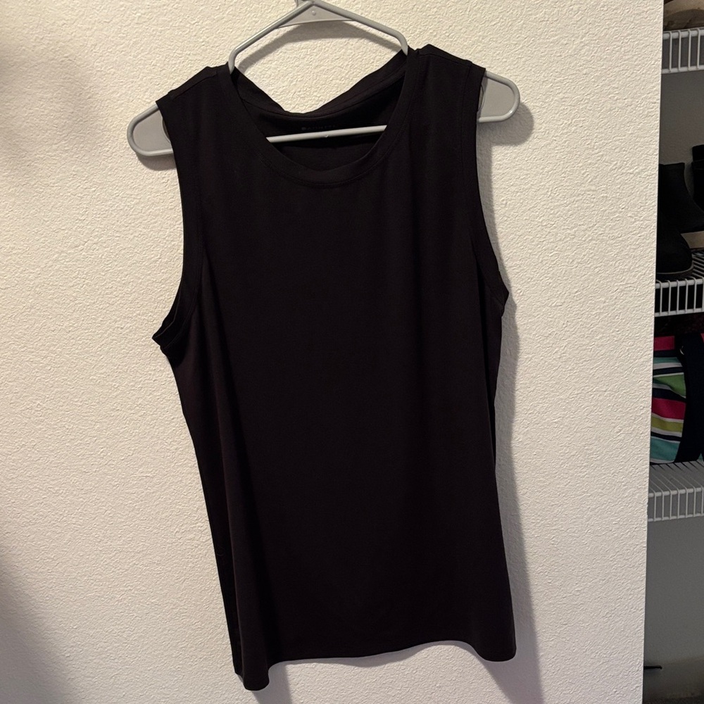 Athleta black tank top- large